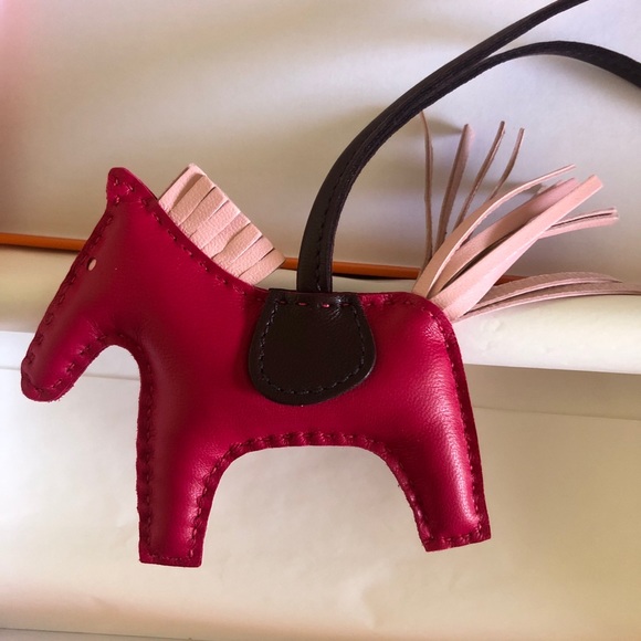 Hermes Accessories - Hermes Milo Lambskin Rodeo Horse Bag Charm PM